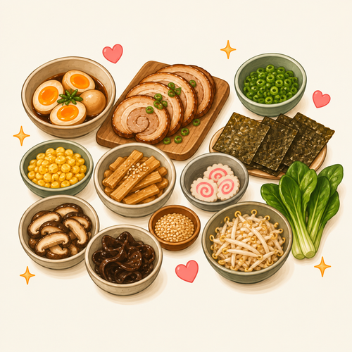 Ramen Toppings Recipe Collection