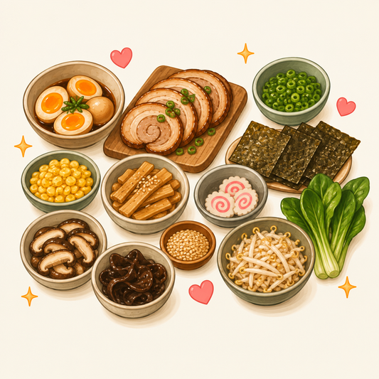 Ramen Toppings Recipe Collection