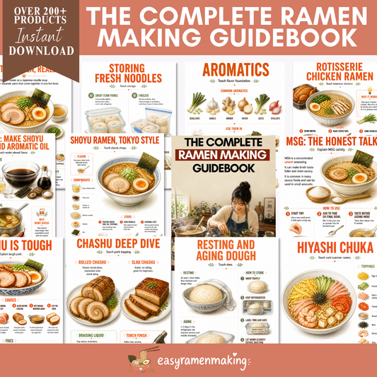 The Complete Homemade Ramen Making Guidebook