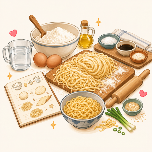 Homemade Ramen Noodle Recipe Pack