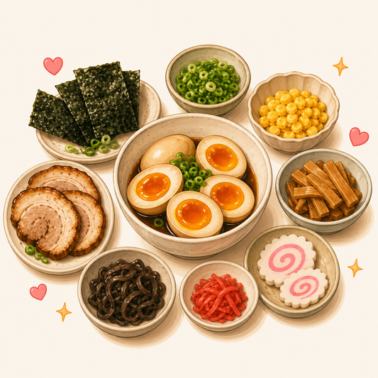 Ramen Egg & Topping Mini Collection