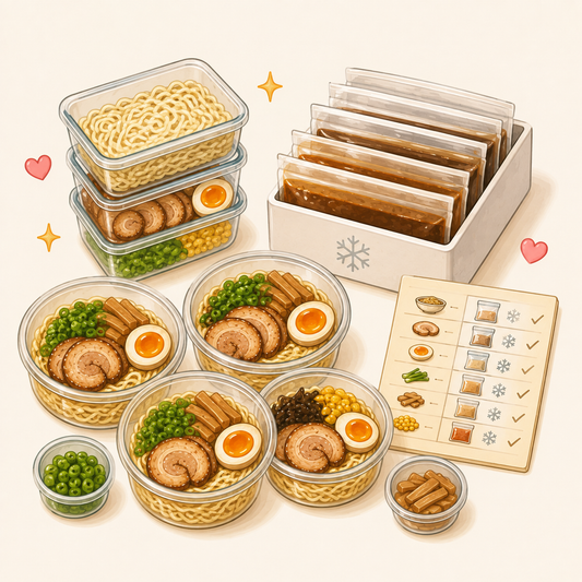 Ramen Meal Prep & Freezer System